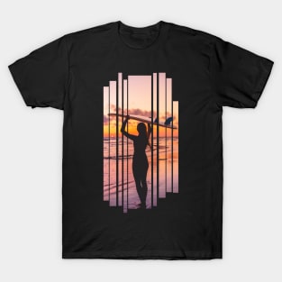 sunset and surf T-Shirt